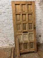 Massief eiken deur, Doe-het-zelf en Bouw, Deuren en Vliegenramen, Ophalen, Zo goed als nieuw