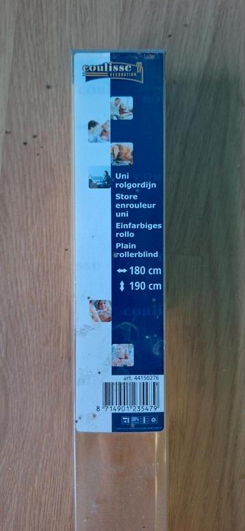 3 rolgordijnen van 180x190  beschikbaar voor biedingen
