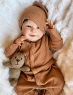 Poupée réaliste réaliste Sebastian marron (49 cm), Enlèvement ou Envoi, Neuf, Poupée