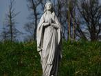 Beeld Maria op Sokkel - 129 cm - Steen, Ophalen of Verzenden, Steen, Mensenbeeld