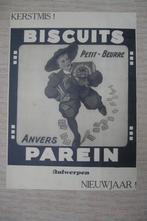oude reclame knipsel jaren '30:Biscuits Parein Antwerpen, Overige typen, Gebruikt, Ophalen of Verzenden