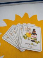Bierviltjes bierkaarten van Duvel Tripel hop citra 6 stuks, Verzamelen, Ophalen of Verzenden, Zo goed als nieuw, Viltje(s), Duvel