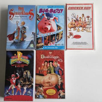 46 VHS films : Samson , Pokémon,Big Betsy, Chicken, WD, Enlèvement