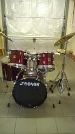 Batterie SONOR série 507 lire la description, Muziek en Instrumenten, Drumstellen en Slagwerk, Ophalen, Zo goed als nieuw, Sonor