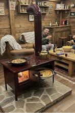 Poêle à bois four à pizza | Intérieur - extérieur (NOUVEAU!), Neuf, Enlèvement ou Envoi, Bois, Autoportant