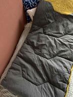 slaapzak decathlon quechua L grijs/geel, Caravans en Kamperen, Ophalen, Gebruikt