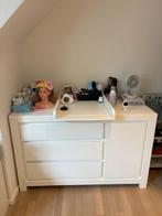 Witte commode/kast, Kinderen en Baby's, Ophalen, Gebruikt, 50 tot 70 cm, 100 cm of meer