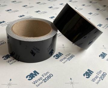 Nieuw : 3M De Chrome Wrap Folie Glans Zwart 5cm x 5meter beschikbaar voor biedingen