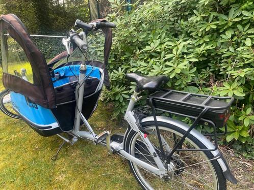 Elektrische bakfiets gazelle, Fietsen en Brommers, Fietsen | Bakfietsen, Gebruikt, Gazelle, 3 kinderen, Elektrisch, Ophalen