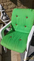 4 Kussens voor tuinstoelen, Ophalen, Gebruikt