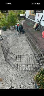 Metalen hondenren H 61 cm,diameter 59 cm,achthoekig,voor pup, Ophalen, Zo goed als nieuw