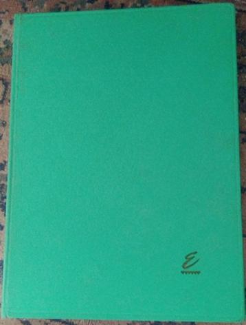 Postzegelalbum Groen 22/30 cm 16/32 bladen-- beschikbaar voor biedingen