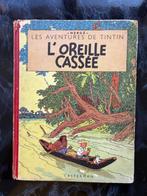 TINTIN - L' oreille cassée - B5 (feuillage bleu) - 1951 - BE, Boeken, Stripverhalen, Gelezen, Eén stripboek, Ophalen of Verzenden