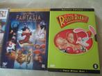 dvd W. disney Fantasia en roger rabit 10 euro stuks, 1980 tot heden, Ophalen of Verzenden, Zo goed als nieuw, Vanaf 6 jaar
