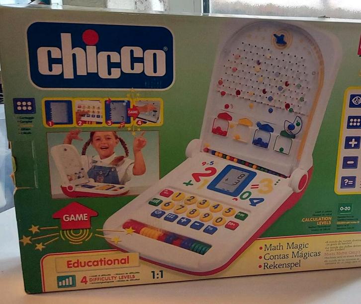 Jeu éducatif Vintage - Chicco Math Magic (4-7 ans), Consoles de jeu & Jeux vidéo, Consoles de jeu | Autre, Enlèvement ou Envoi