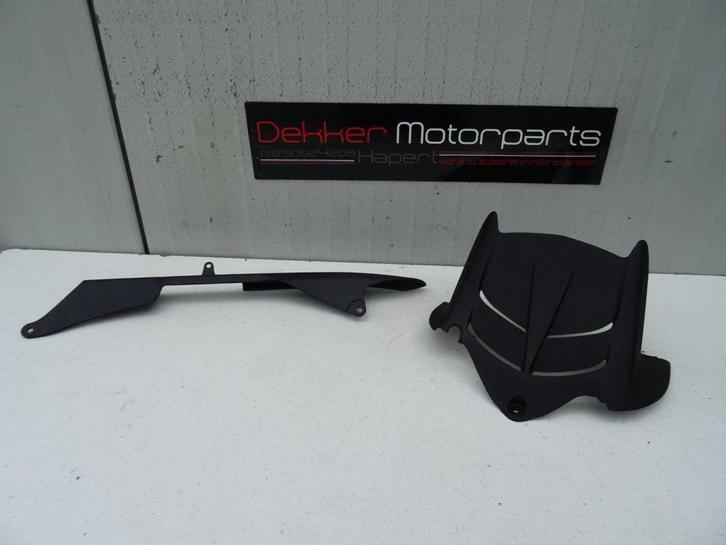 Achterspatbord + Kettingkast Kawasaki ZX6R 2009-2010-2011 >, Motoren, Onderdelen | Kawasaki, Nieuw, Ophalen of Verzenden
