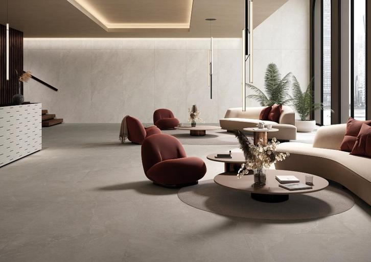 Vloertegel Noble Stone Taupe 600x600x9mm naturale, Doe-het-zelf en Bouw, Tegels, Nieuw, Vloertegels, Keramiek, 60 cm of meer, 60 cm of meer