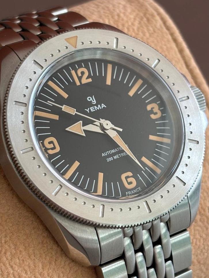 Yema Diver YDIV24-AMS, Handtassen en Accessoires, Horloges | Heren, Nieuw, Polshorloge, Overige merken, Staal, Staal, Ophalen of Verzenden