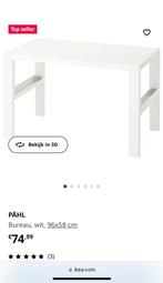 Verstelbare bureau IKEA, In hoogte verstelbaar, Gebruikt, Ophalen of Verzenden, Bureau