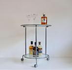 Vintage Ikea strind side table, Huis en Inrichting, Tafels | Sidetables, Gebruikt, Ophalen of Verzenden, Glas