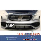 W117 CLA Facelift AMG Voorbumper compleet zilvergrijs bumper, Auto-onderdelen, Gebruikt, Voor, Mercedes-Benz, Ophalen of Verzenden