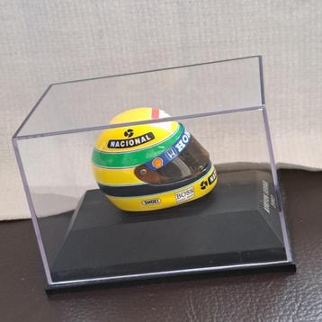 Casque Ayrton Senna minichamps 1:8 1992
