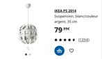 lustre blanc de chez Ikéa blanc et argenté à l'intérieur., Huis en Inrichting, Lampen | Kroonluchters, Ophalen
