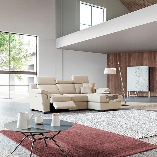 Divan Poltrone E Sofa, Maison & Meubles, Fauteuils, Comme neuf, Tissus, 125 cm ou plus, 100 à 125 cm, Enlèvement ou Envoi