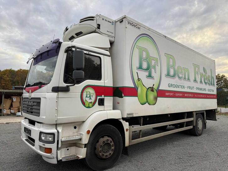 2006 MAN TGM 18.240 - koelwagen VéDéCar – Thermo King TS, Auto's, Vrachtwagens, Bedrijf, MAN, Overige brandstoffen, Euro 3