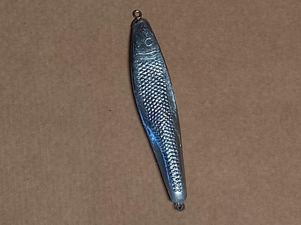 verchroomde vis van 135 gr, Watersport en Boten, Hengelsport | Zeevissen, Ophalen of Verzenden, Nieuw