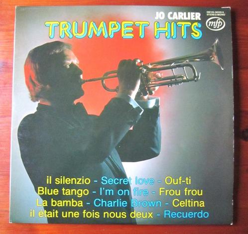 Vinyle 33 T "Jo Carlier Trumpet hits", CD & DVD, Vinyles | Compilations, Utilisé, Autres genres, Envoi