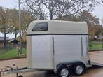 Hotra Aluminium 1,5 paardstrailer bj 2008, Enlèvement, Comme neuf, Aluminium, Remorque 1½ cheval