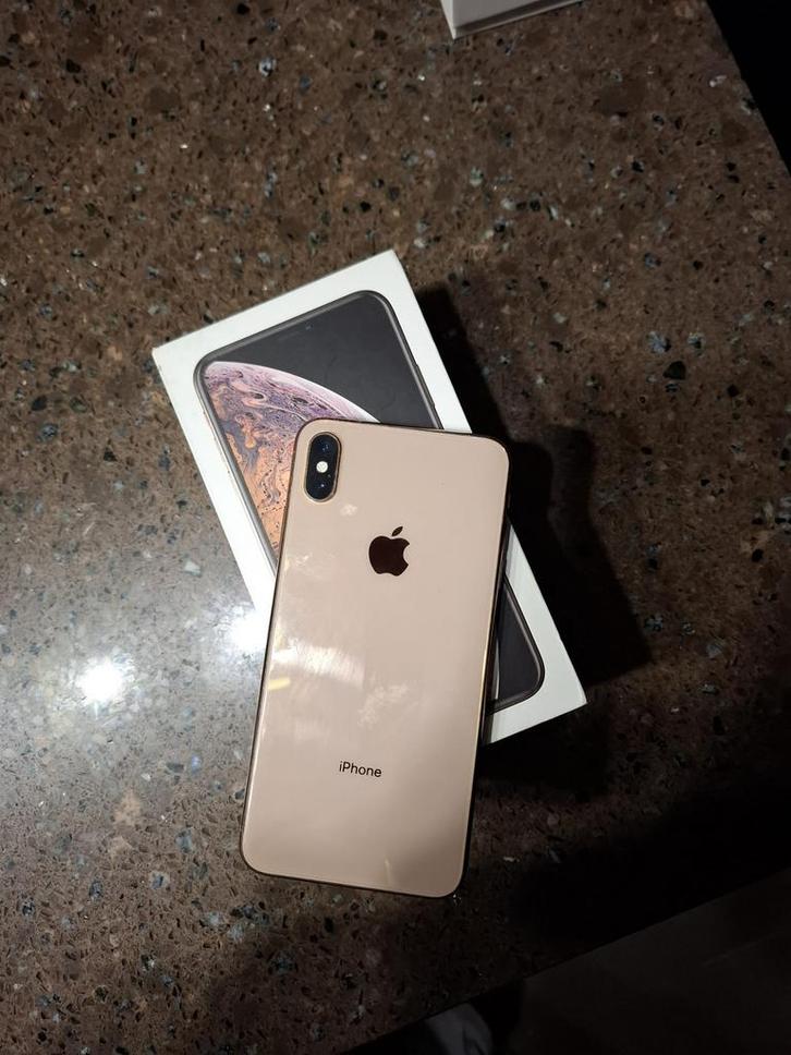 iPhone XS Max 64 doré. État presque parfait, Télécoms, Téléphonie mobile | Apple iPhone, Comme neuf, 64 GB, Sans abonnement, Sans simlock
