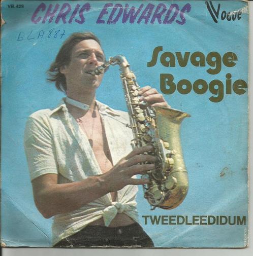 Chris Edwards - Savage boogie   - Belgium Instrumental -, Cd's en Dvd's, Vinyl Singles, Single, Pop, 7 inch, Ophalen of Verzenden