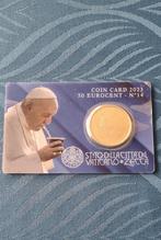 Vatican 2023 coincard n14, Timbres & Monnaies, Monnaies | Europe | Monnaies euro, Série, Envoi, 50 centimes, Vatican
