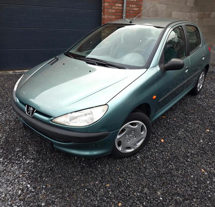 PEUGEOT 206 (Prete à immatriculer, CarPass, 1.9 D), Auto's, Peugeot, Bedrijf, Elektrische ramen, Diesel, 5 deurs, Handgeschakeld