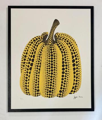 Yayoi Kusama : lithographie 40 par 50 cm. Vendue encadrée, Enlèvement ou Envoi