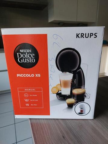 Dolce Gusto piccolo xs blanche, Elektronische apparatuur, Koffiezetapparaten, Ophalen, Nieuw, Koffiepads en cups