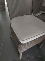 2 rieten stoelen Vincent Sheppard taupe, Huis en Inrichting, Stoelen, Ophalen, Zo goed als nieuw