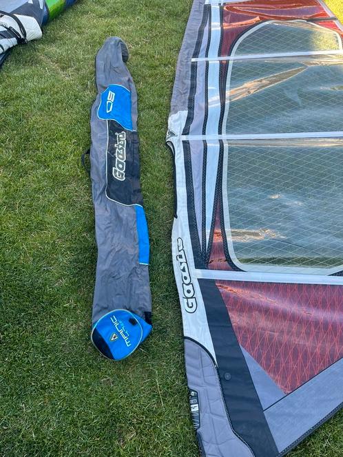 Zeilen Gaastra Manic HD 4.7 en Poison 5.4, Watersport en Boten, Windsurfen, Zo goed als nieuw, Zeil, Ophalen
