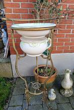 Brocante waskom, Ophalen