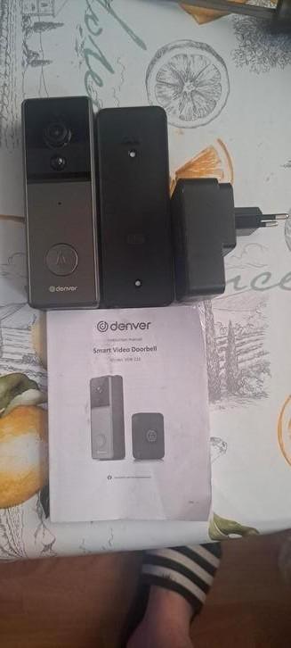 Sonnette vidéo intelligente Denver VDB-216. , Enlèvement, Comme neuf