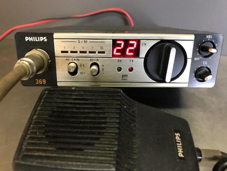 CB Radio Philips 369, Telecommunicatie, Zenders en Ontvangers, Gebruikt, Zender en Ontvanger, Ophalen