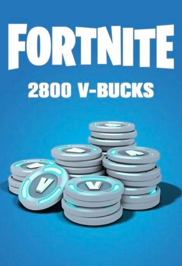 2800 Vbucks €16 (-27%) korting