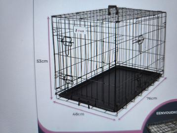 Plooibare kooi 76l x 48br x 53h beschikbaar voor biedingen