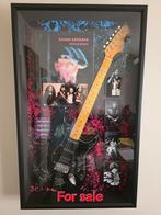 Autographed framed gitar, Muziek en Instrumenten, Overige Muziek en Instrumenten, Ophalen, Nieuw