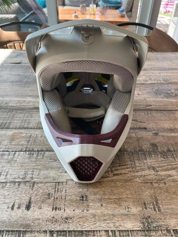 Fox Youth Rampage Helmet AS Vintage White, Enlèvement ou Envoi, Comme neuf, L, Fox
