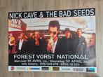 Concert poster Nick Cave and the Bad seeds, Verzamelen, Posters, Ophalen of Verzenden