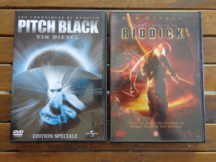 )))  Les Chroniques de Riddick 1 & 2  //  Vin Diesel   (((, CD & DVD, DVD | Science-Fiction & Fantasy, Comme neuf, Science-Fiction