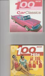 100 CAR CLASSICS 5CD/100 HITS OF THE 60'S 5 CD 10€ par boîte, Comme neuf, Pop, Coffret, Enlèvement ou Envoi
